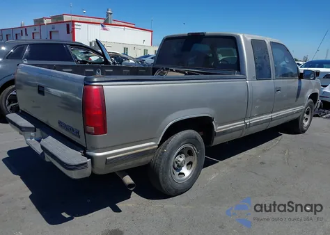 1998 Chevrolet C1500 Fleetside from USA, damaged, VIN 2GCEC19M6W1247433